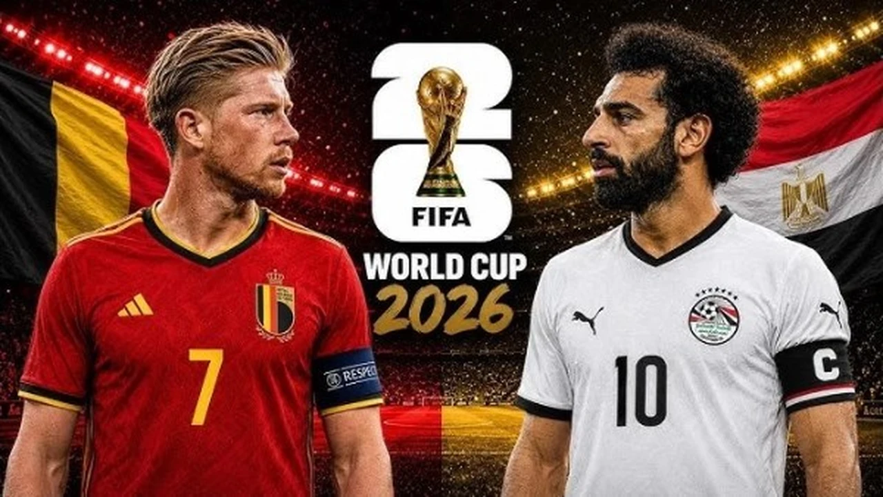 القنوات المجانية لمباراة مصر وبلجيكا في كأس العالم 2026